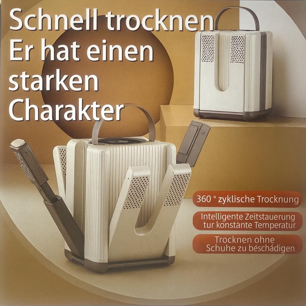 Schuhtrockner mit sechs Armen